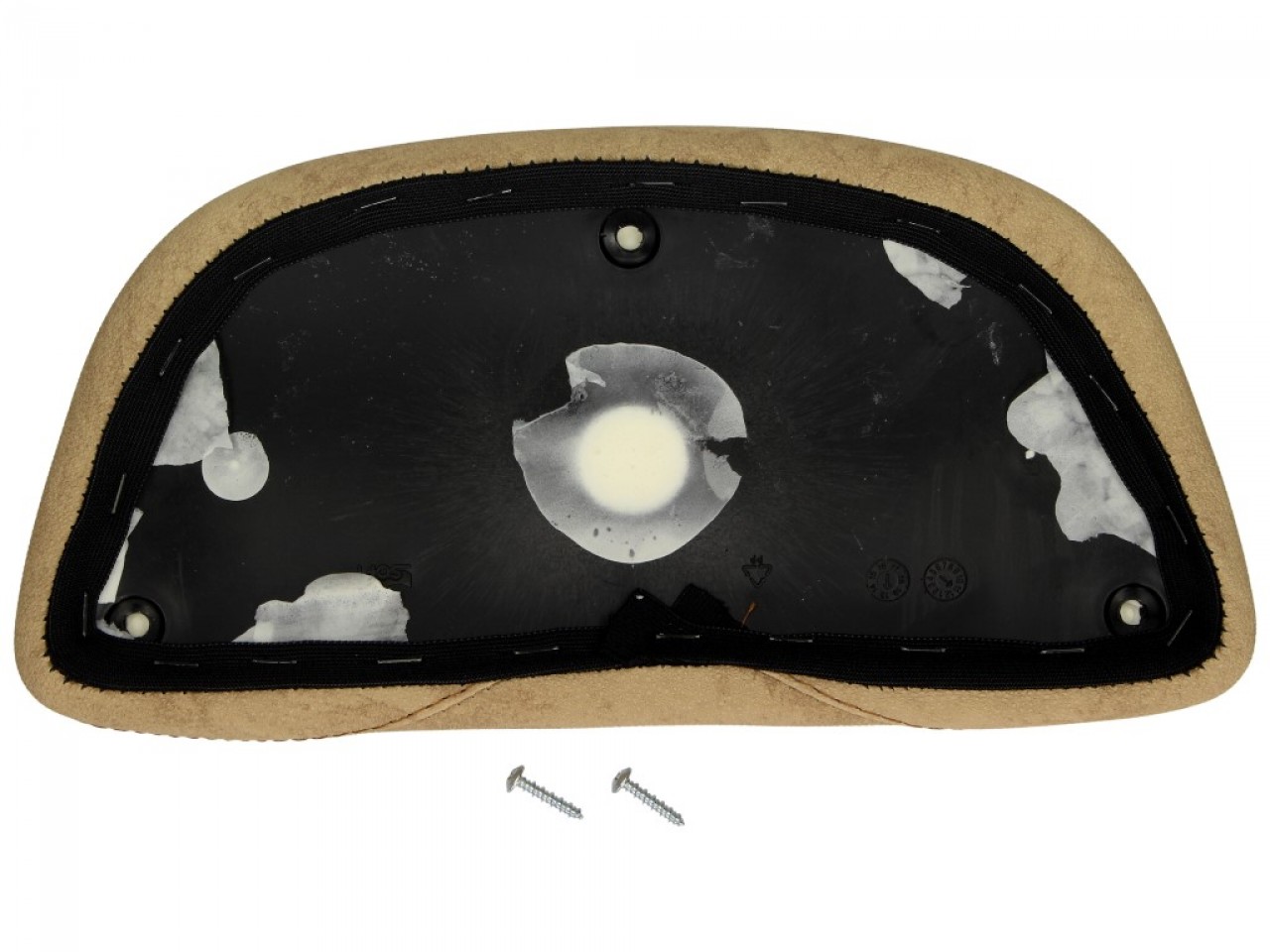 Original backrest for top case Beige Vespa LX