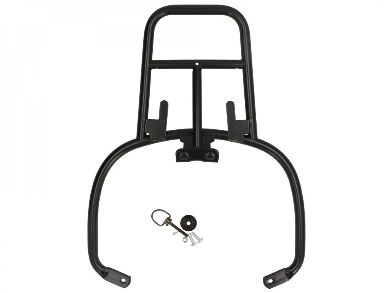 Vespa GTS Rear Luggage Rack, Matte Black, for Vespa 32-Liter Top Case