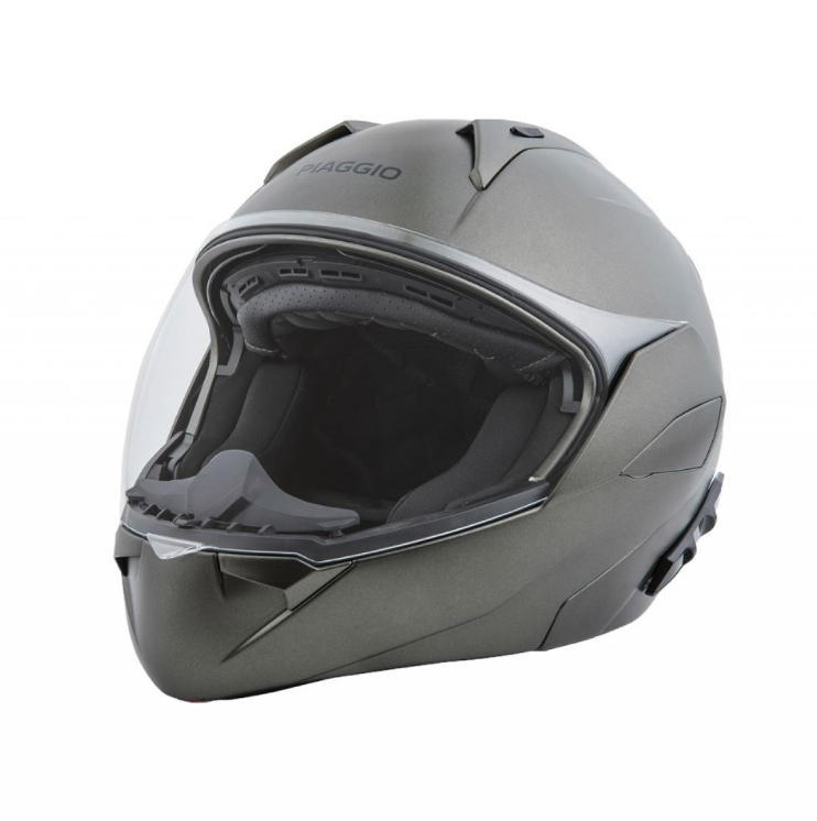 Piaggio modular helmet green
