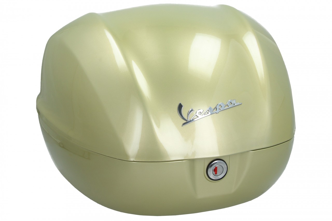Original topcase 32 l. for Vespa Primavera / GTS 75 years yellow