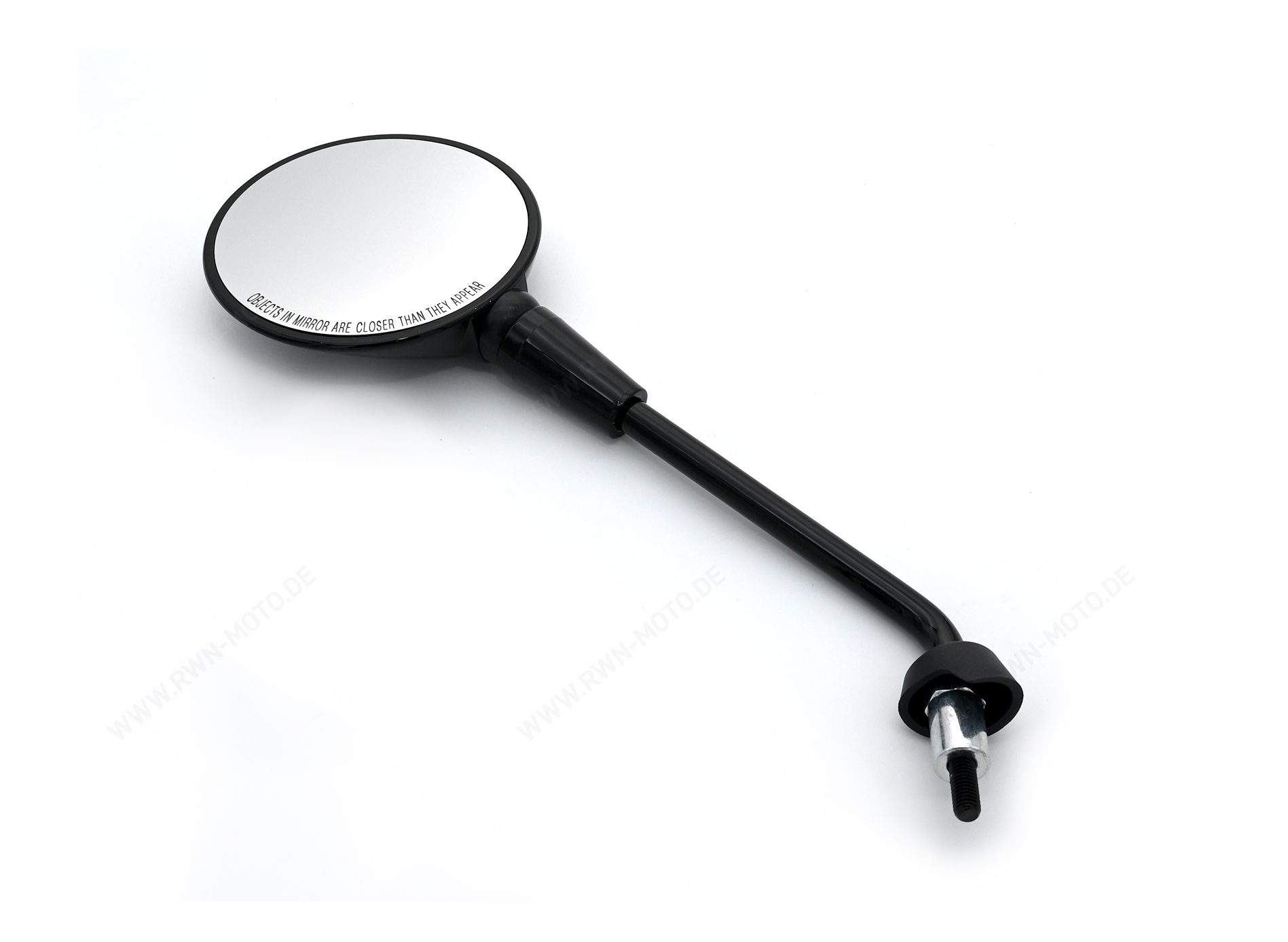 Mirror left, black for Vespa GTS Super Tech HPE