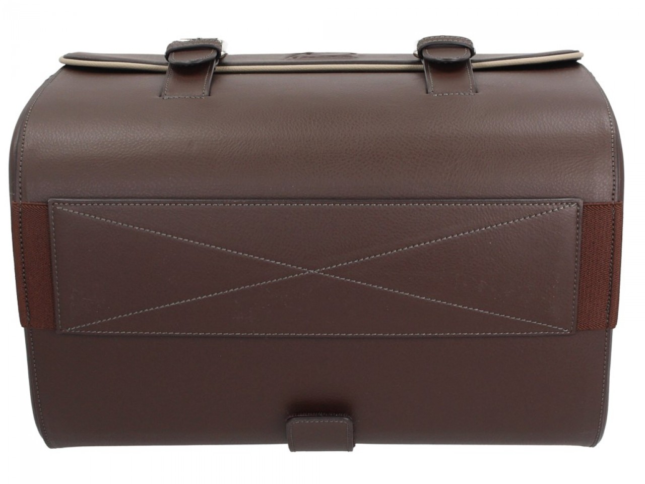 Original Vespa leather bag 70 years version - Brown