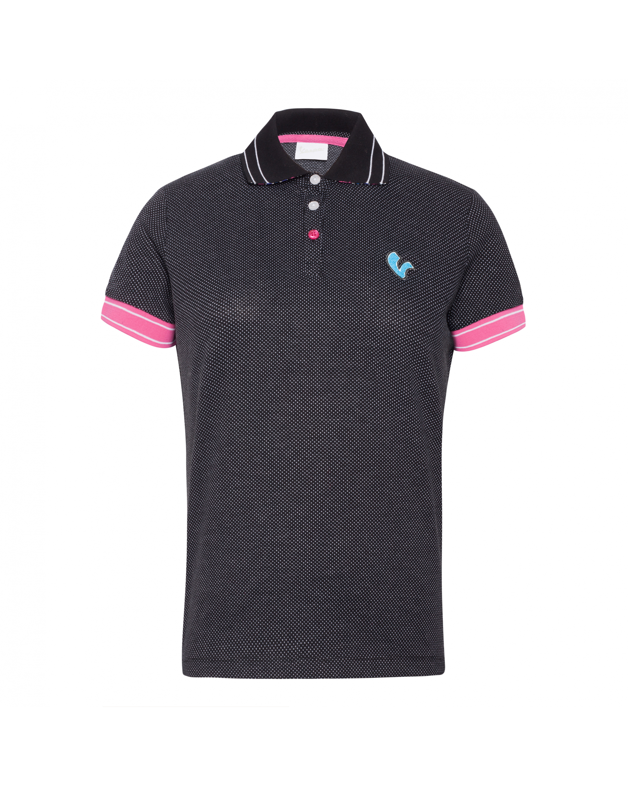 Vespa Polo Shirt V-Stripes Ladies