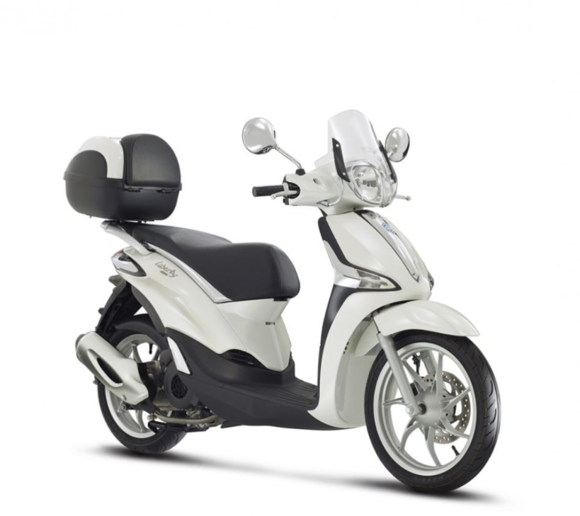Sport windshield complete, transparent for Liberty Original Piaggio