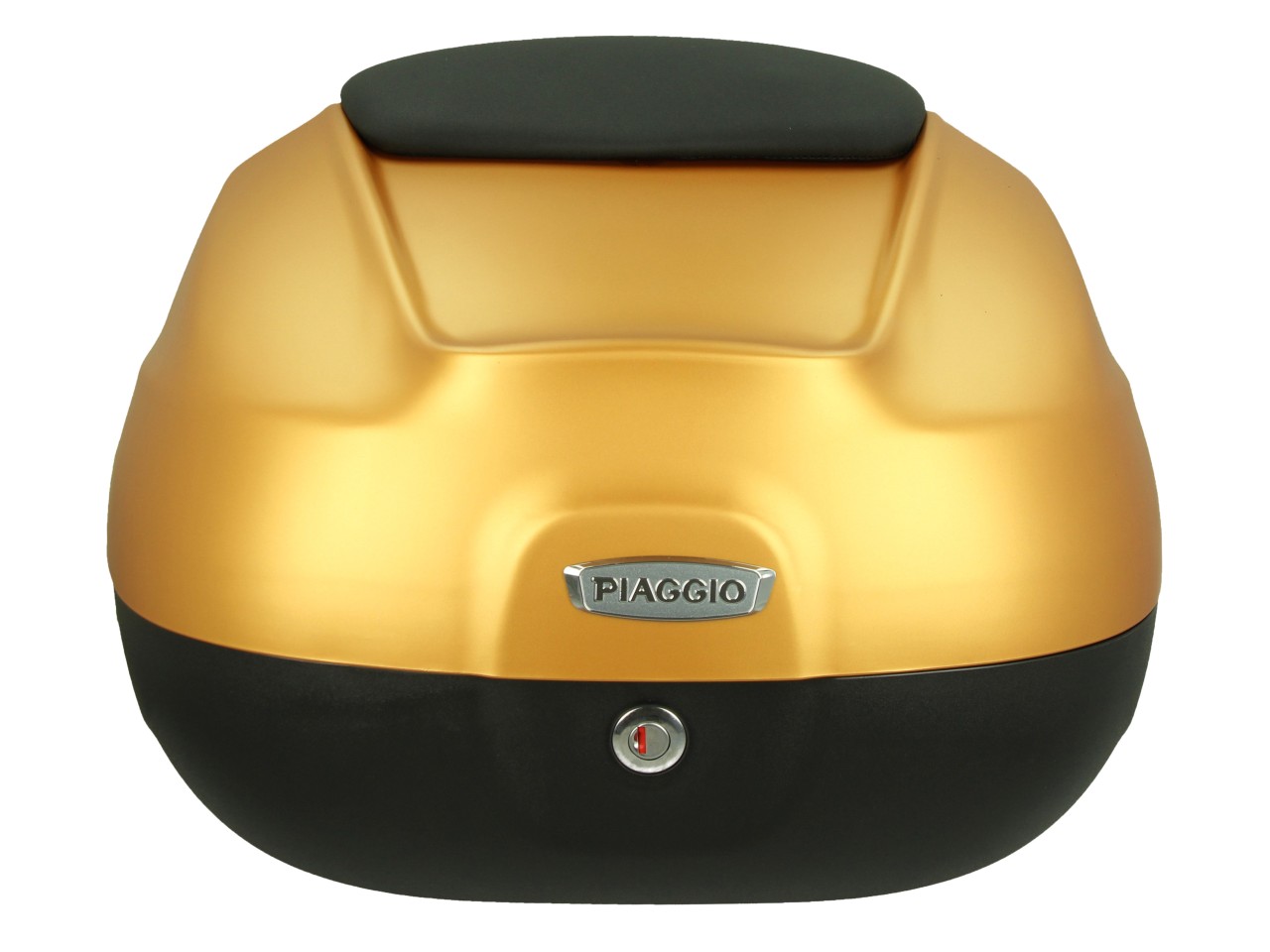 37L Top Case with Backrest for Piaggio Medley Sport 125/200 (24-25) - Matte Metallic Yellow L10