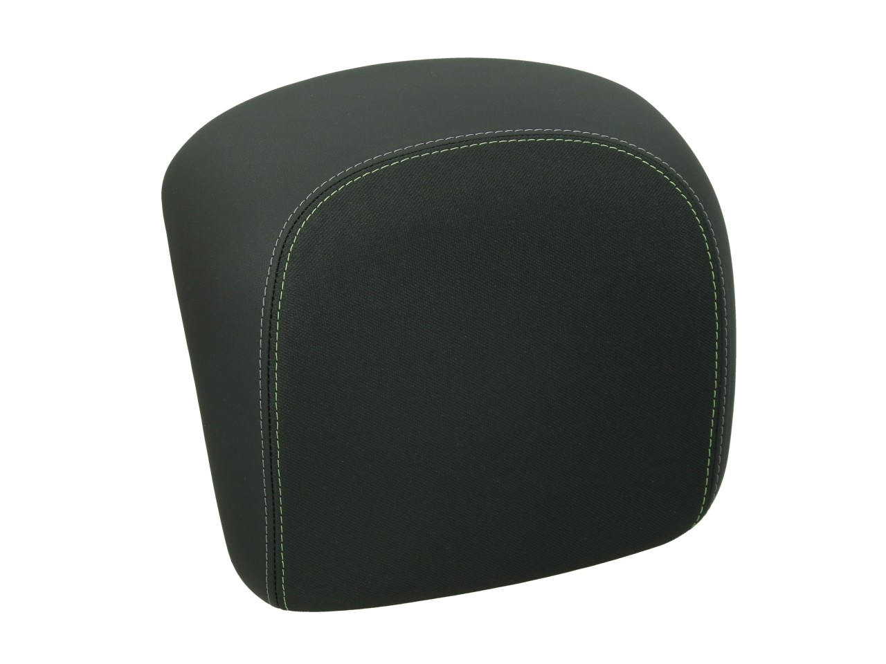 Original backrest for Vespa GTS/GTV top case - black, yellow stitching