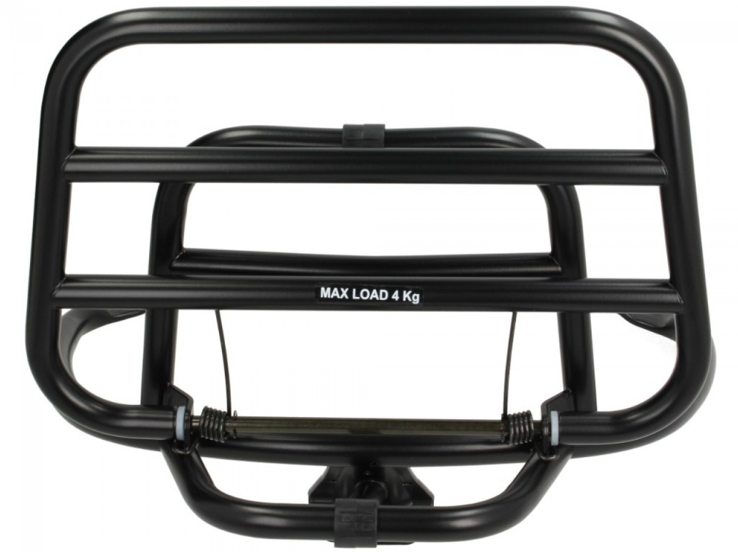 Luggage Rack Rear Foldable Vespa Primavera / Sprint - Black