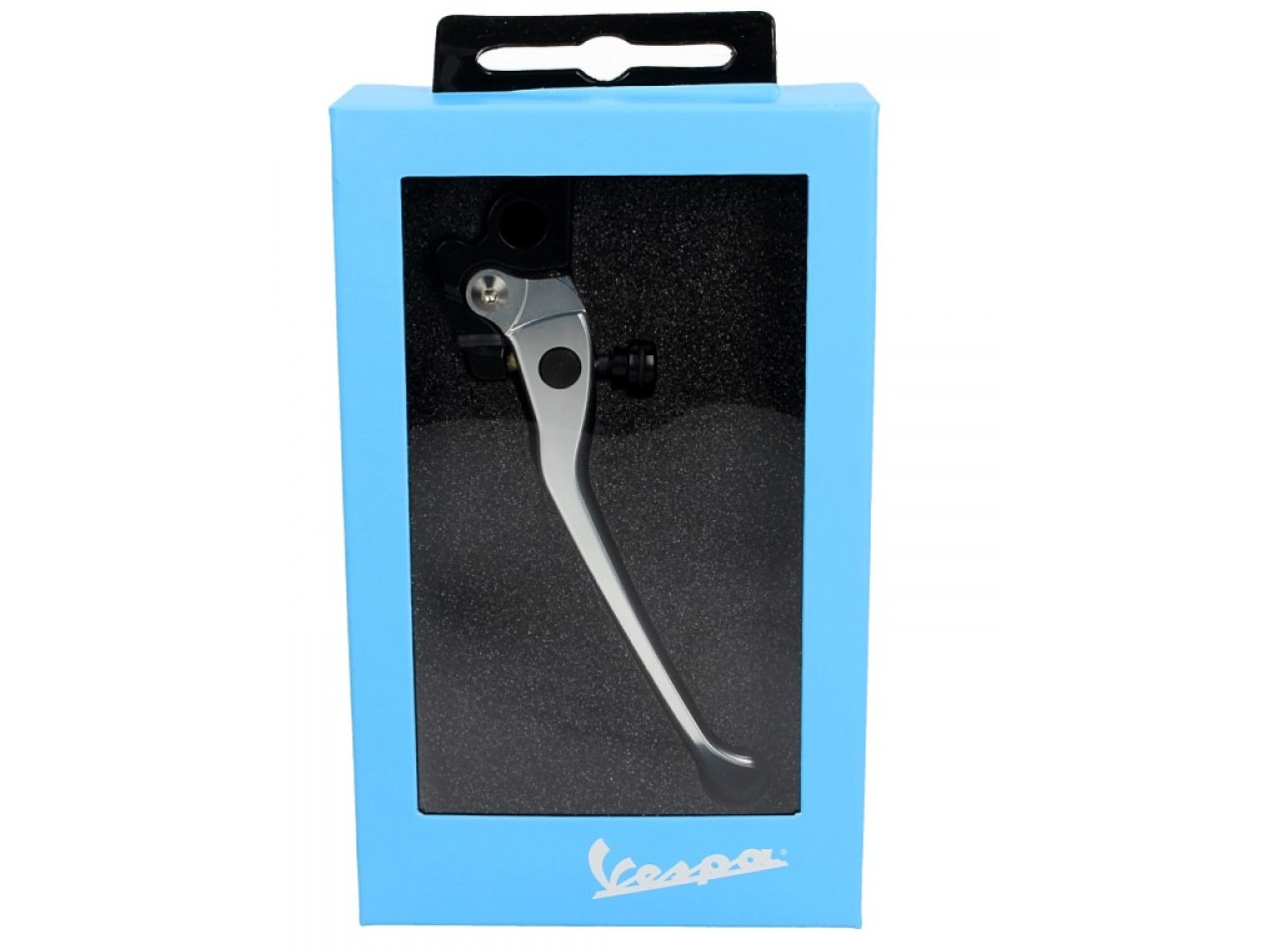 Handlebar kit, aluminum, anodized, set handles, levers and bar ends for Vespa GTS