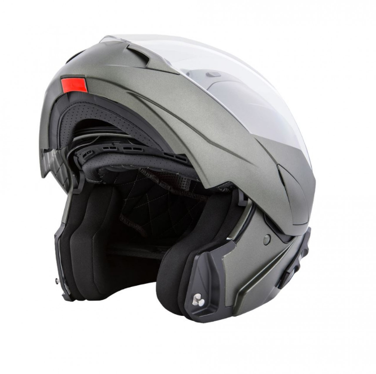 Piaggio modular helmet green