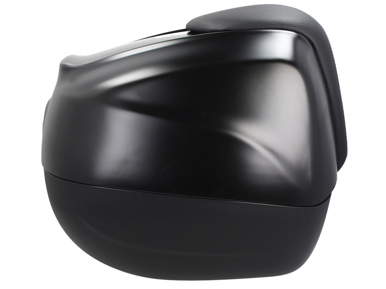 Topcase 37L for Beverly Original Piaggio - NERO CARBONIO (POLICE) 93/B