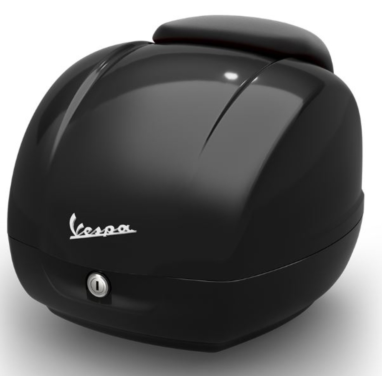 Original top case for Vespa GTS - black nero cosmo / vulcano / 98/A