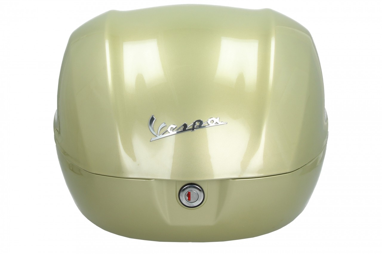 Original topcase 32 l. for Vespa Primavera / GTS 75 years yellow