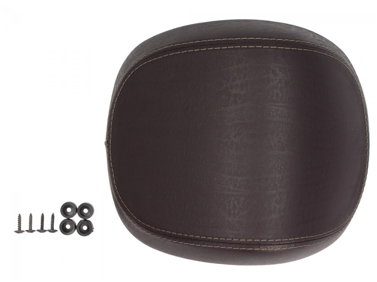 Original backrest for top case brown Marone Vespa Primavera / Sprint