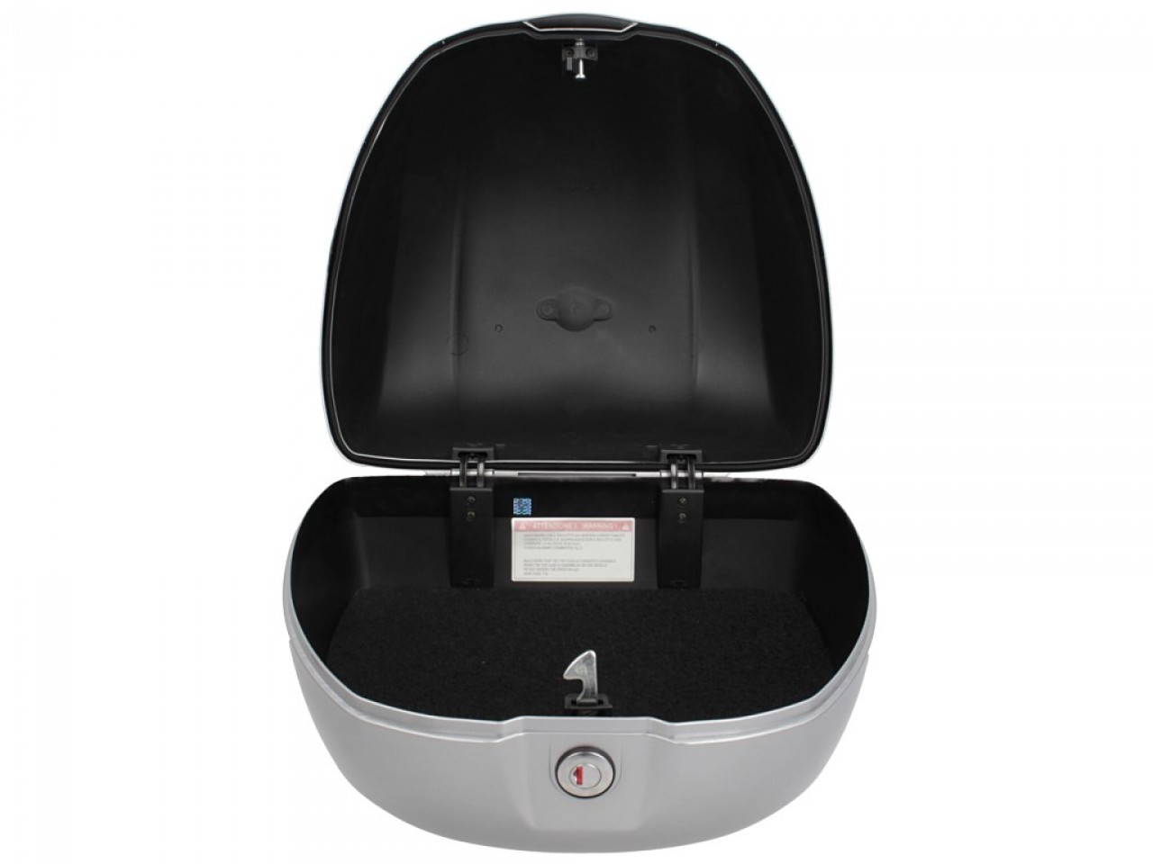 Vespa 32L Top Case, Silver 719/C, without backrest