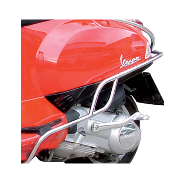 Crash bar rear chrome Vespa S