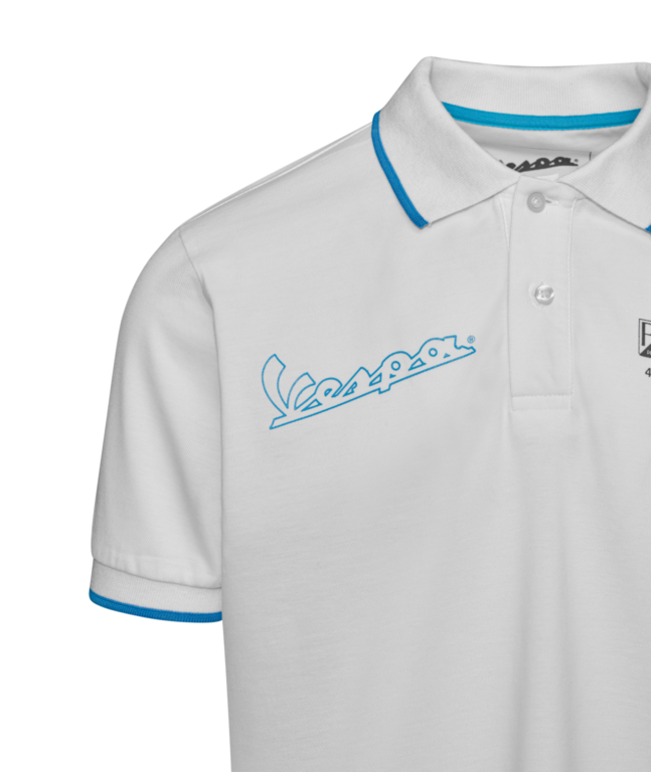 Vespa Polo Shirt, Holy White, DEC Collection