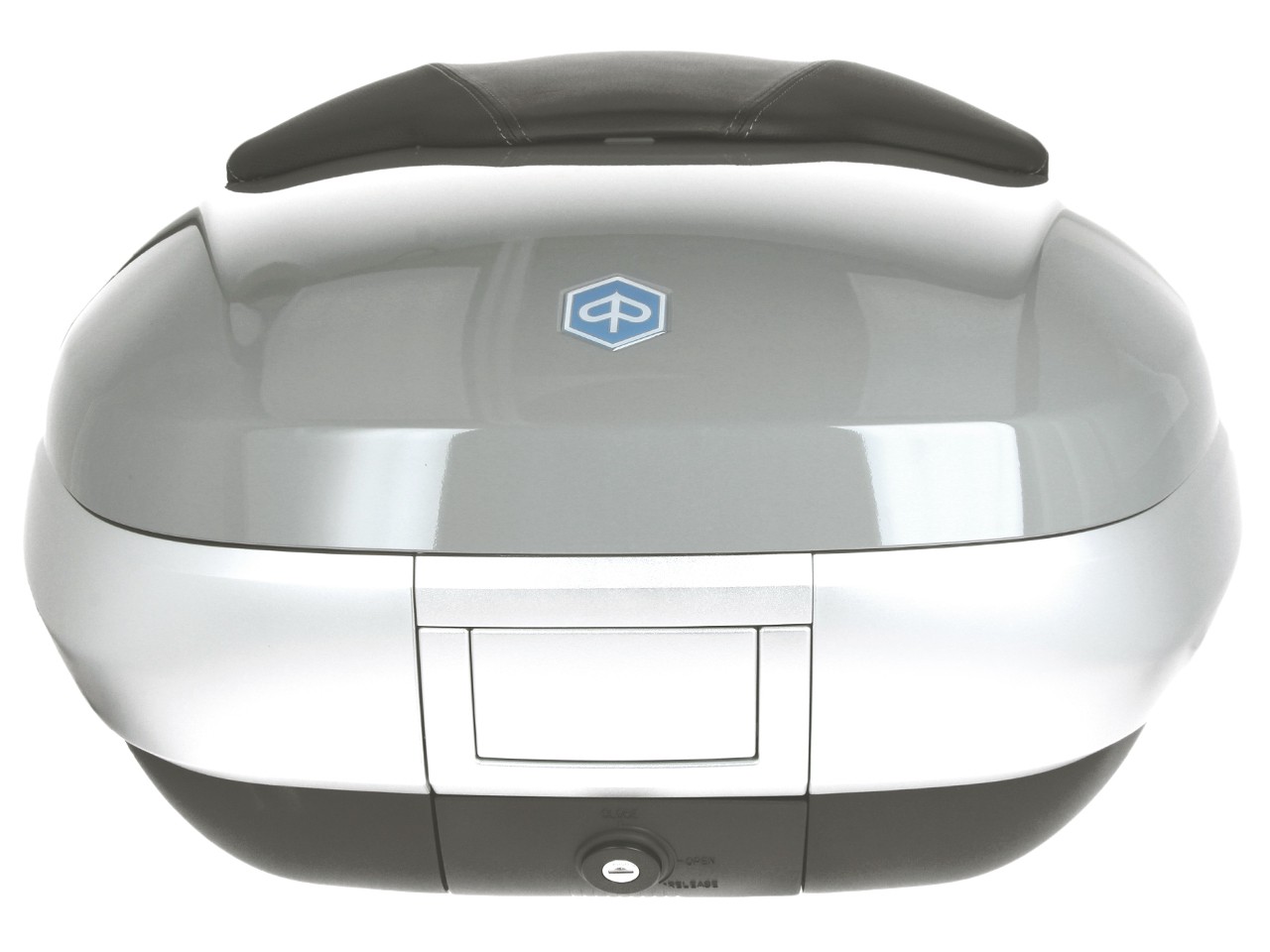 Top Case 50 l, silver (grigio Mouse 715/C) for Piaggio MP3 400 / 500 HPE 2020-2021