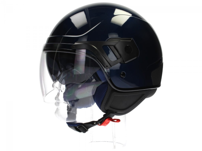 Piaggio PJ jet helmet blue