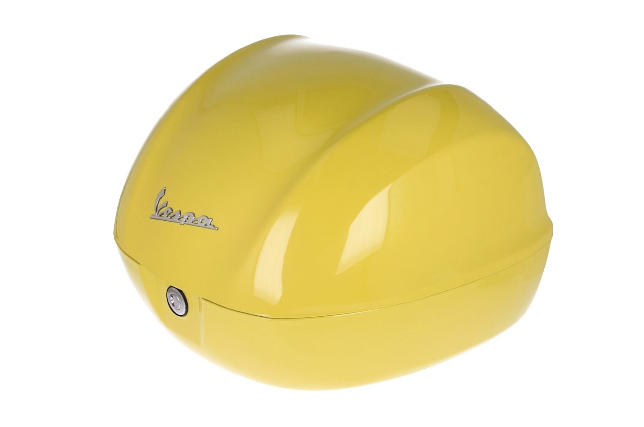 Vespa Top Case 32L, Glossy Yellow L08, Without Backrest