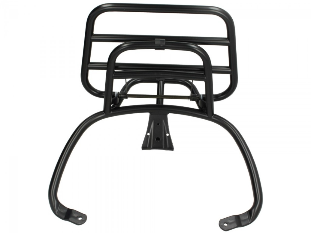 Luggage Rack Rear Foldable Vespa Primavera / Sprint - Black