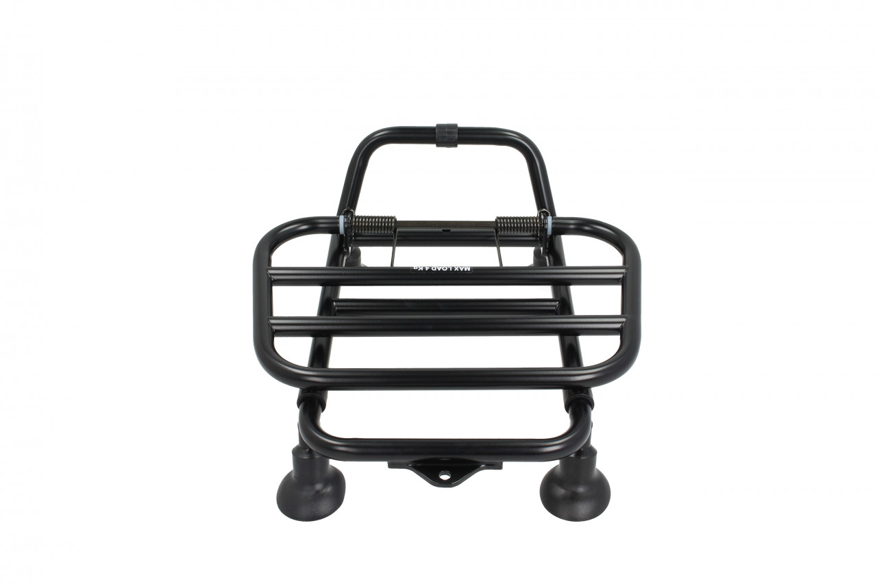 Original Vespa GTS / GTV / HPE luggage rack front, black from year 2019- 1B007202
