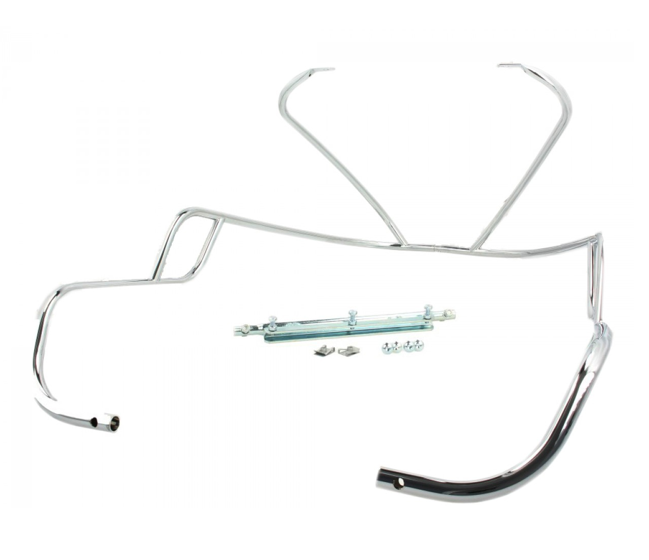 Crash bar rear chrome Vespa S