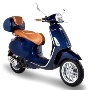Grab handle leather Luxury Line for Vespa Primavera
