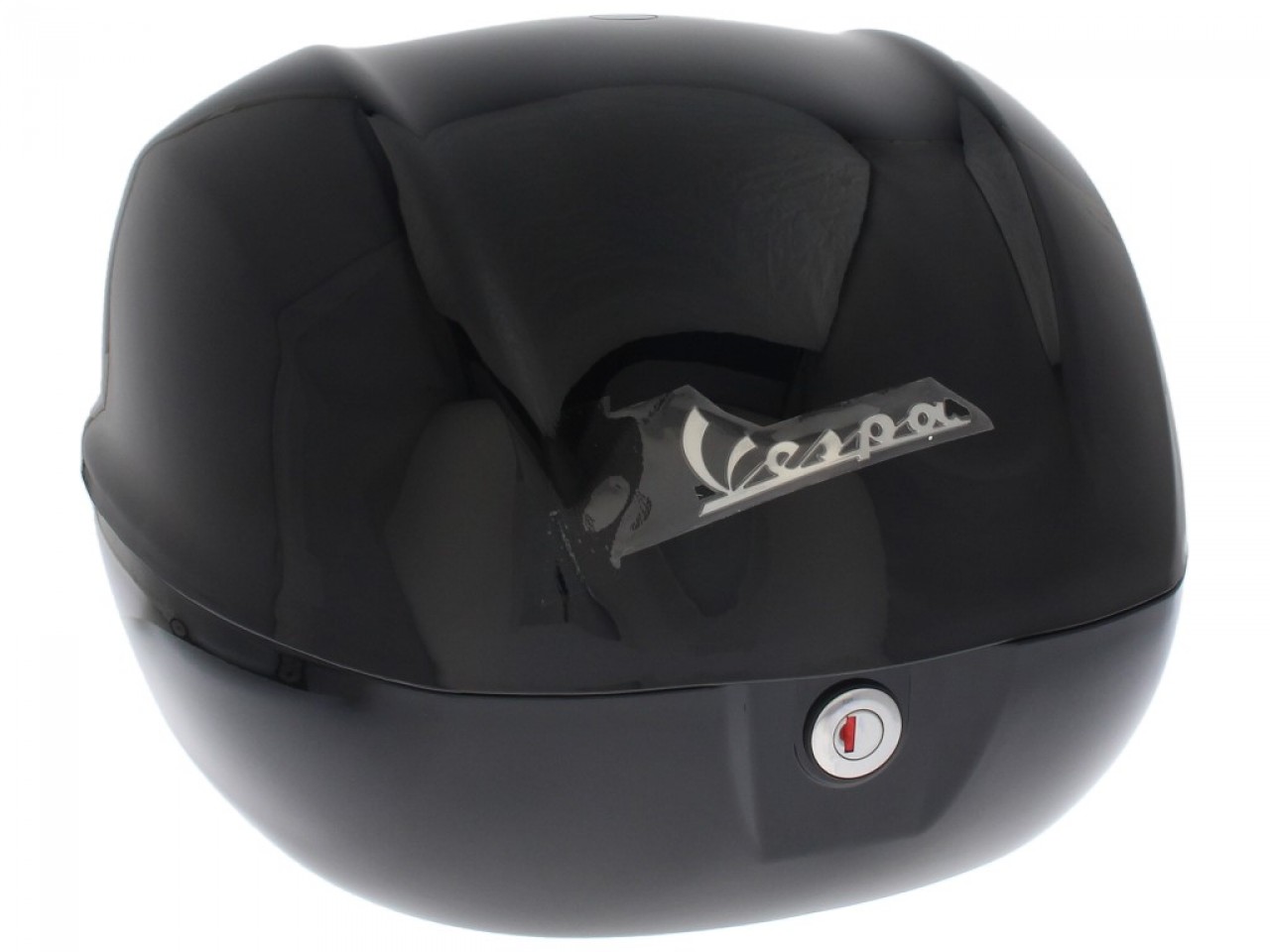 Vespa Top Case 32L, Gloss Black 094, without backrest