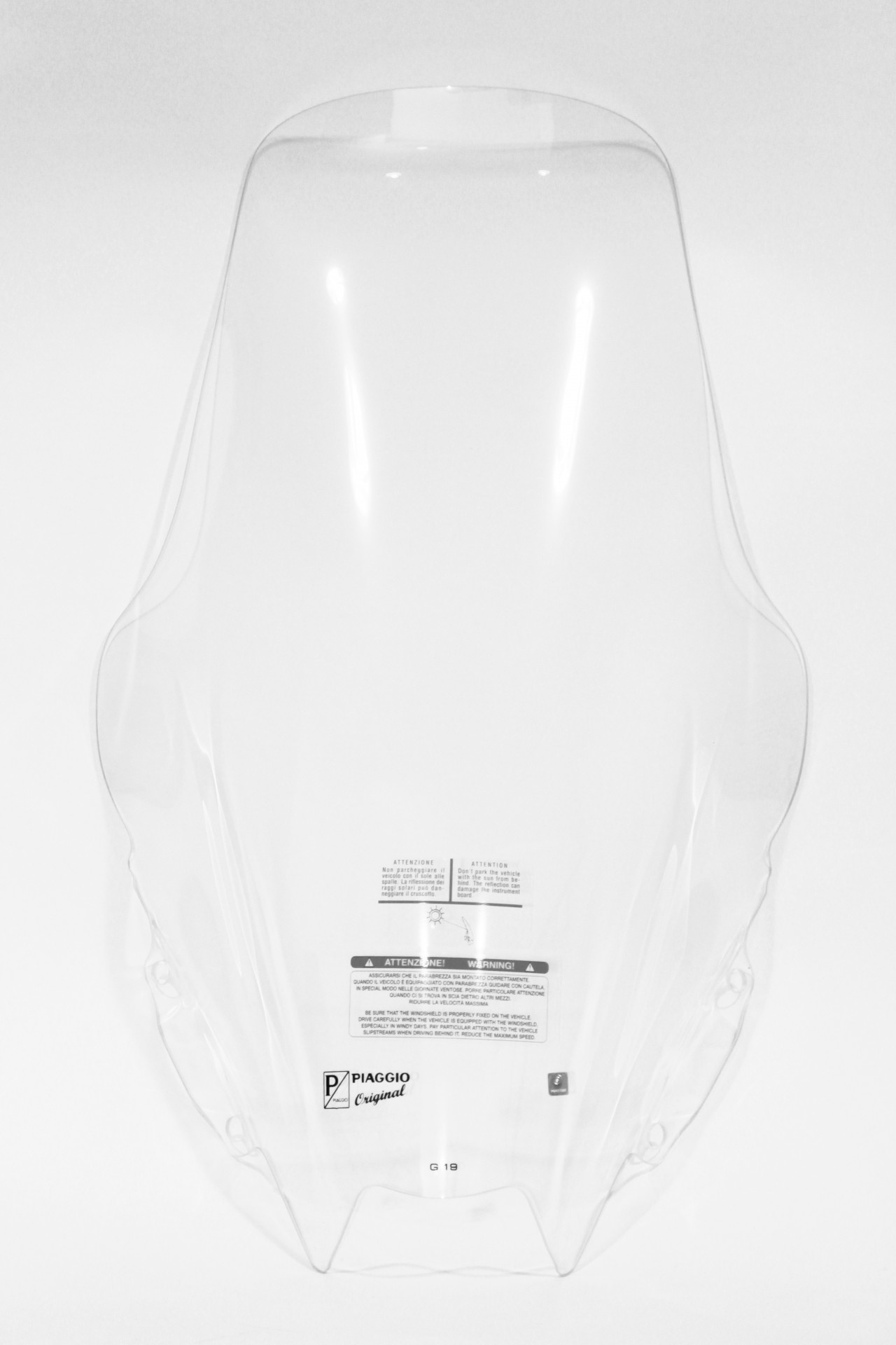 Windshield clear for Piaggio MP3 300 / Sport HPE 2019-