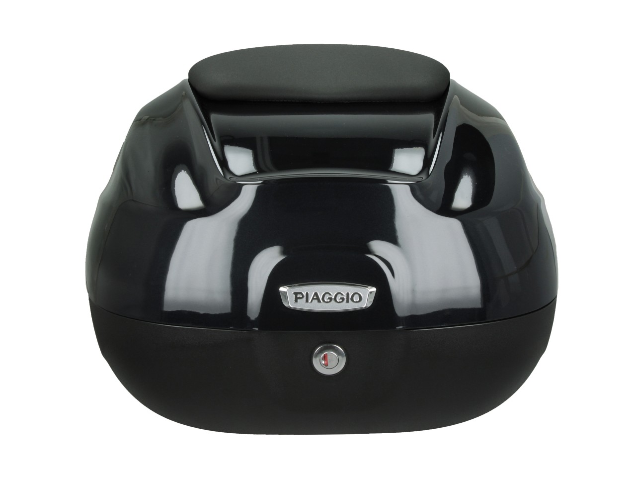 37L Top Case with Backrest for Piaggio Medley 125/200 (24-) - Nero Grafite 79/A