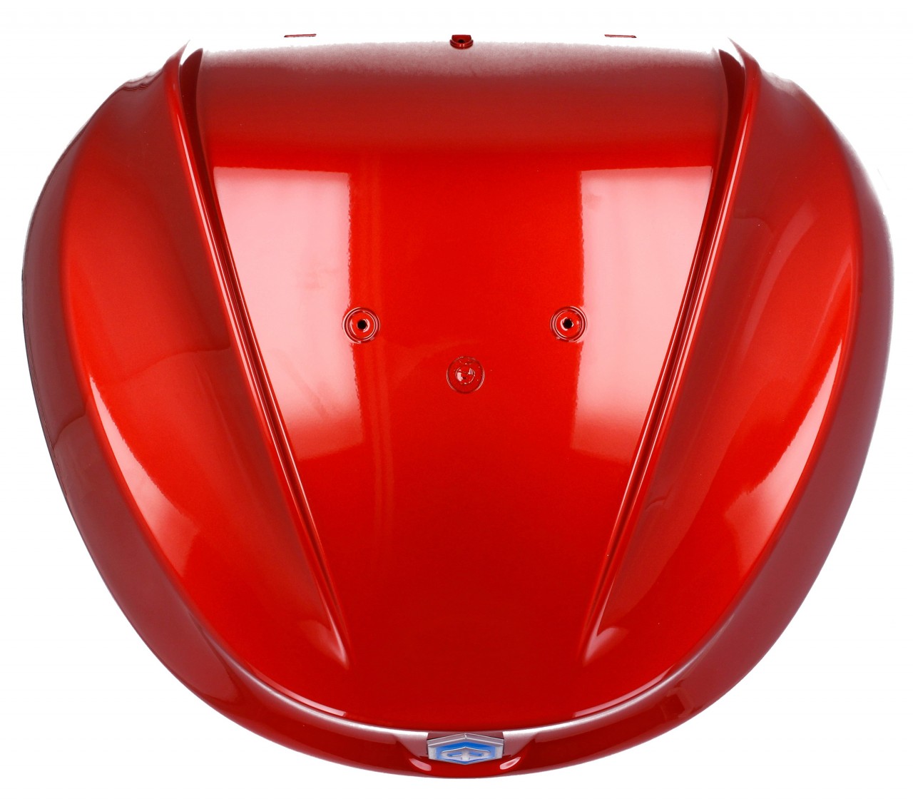 Top Case Kit 36 l. orange metallic A12 Original Piaggio for Beverly HPE (incl. retaining plate)