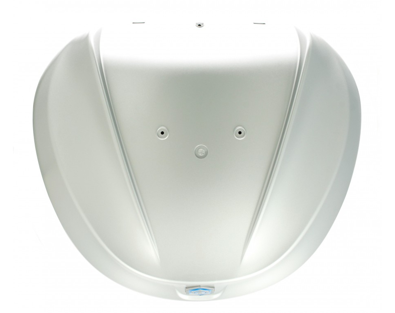 Top Case Kit 36 l. gray matt 760/B Original Piaggio for Beverly HPE (incl. retaining plate)