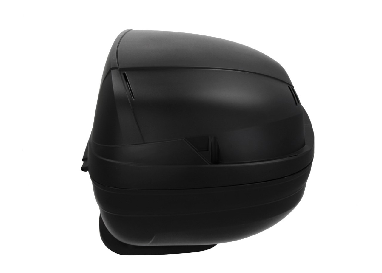 Top Case, 37 l, brown incl. back cushion for Piaggio MP3 500 Sport Advance HPE