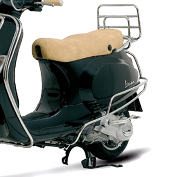Original side crash bar chrome Vespa LX / LXV