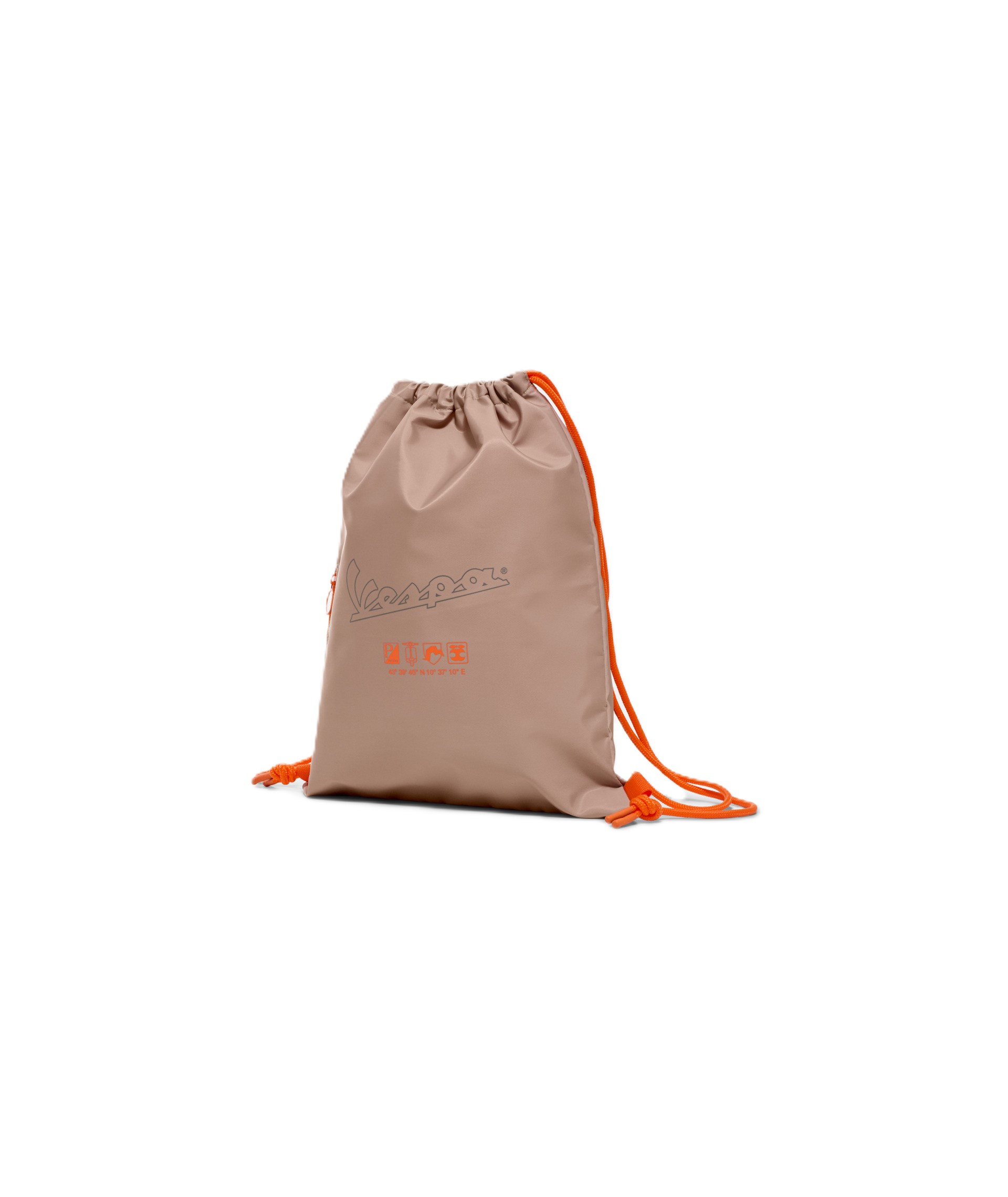 Vespa Nomad Beige Gym Bag/Backpack from the DEC Collection