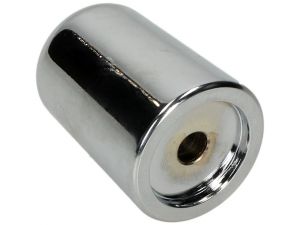 Handlebar end weight, chrome, for Vespa GTS