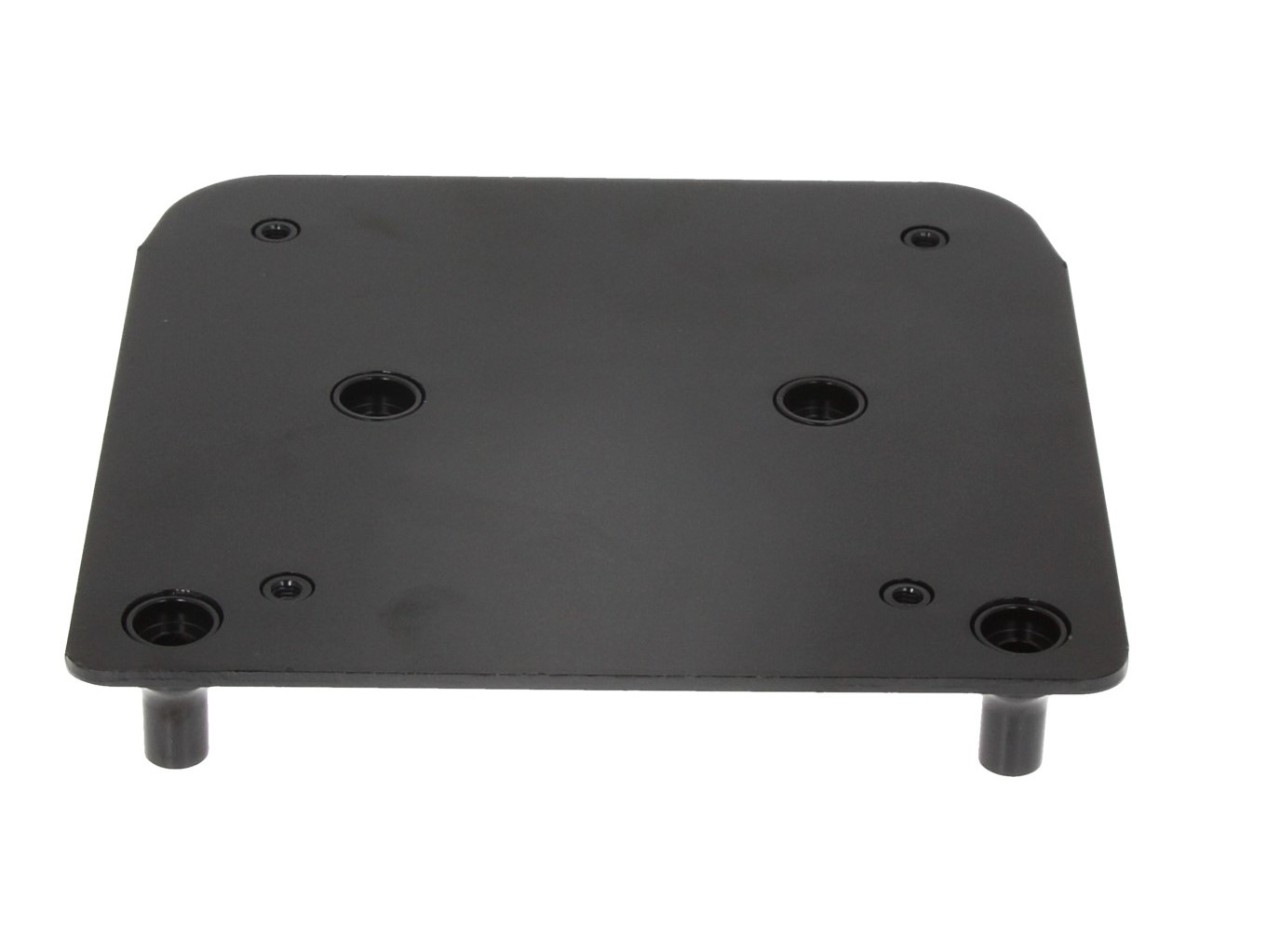 Top Case Kit 36 l. Black Meteora 93/B Original Piaggio for Beverly HPE (incl. mounting plate)