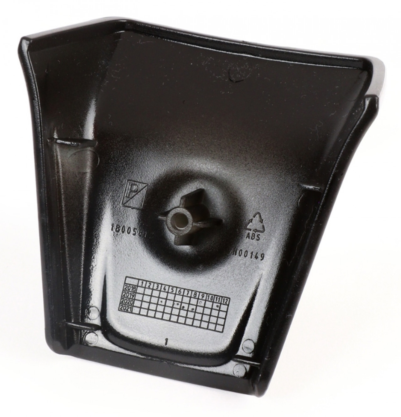 Original Vespa GTS cover, glossy black for seat bracket