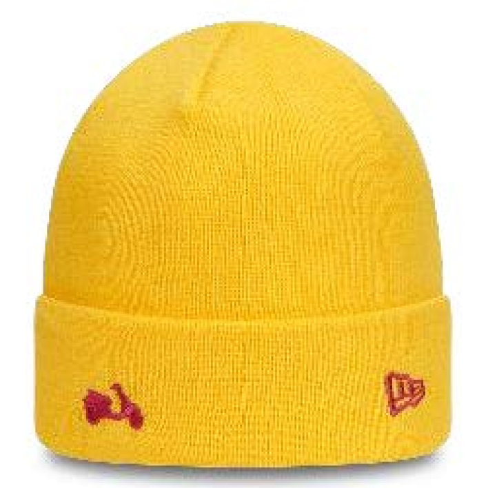 Vespa knitted cap NEW ERA yellow