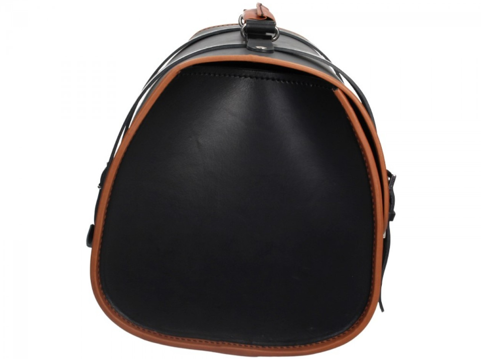 Original Vespa leather bag - Black