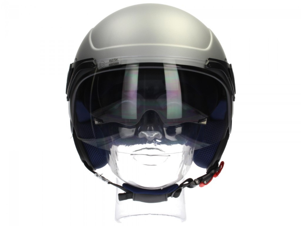 Piaggio PJ jet helmet gray, matte
