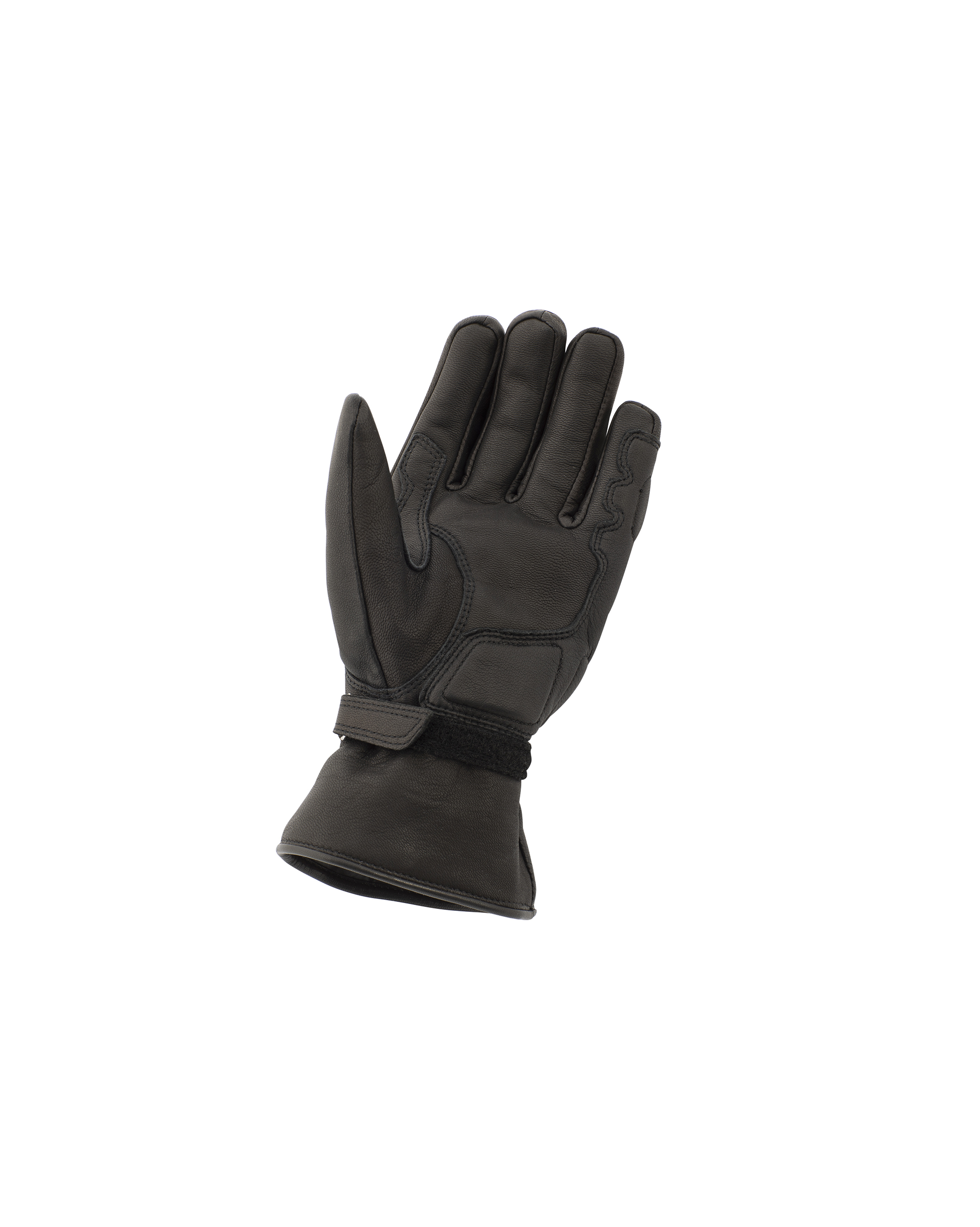 Vespa 3/4 winter gloves leather black