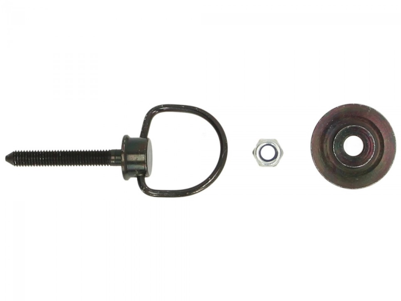 Original Chrome Rear Top Case Rack for Vespa PX