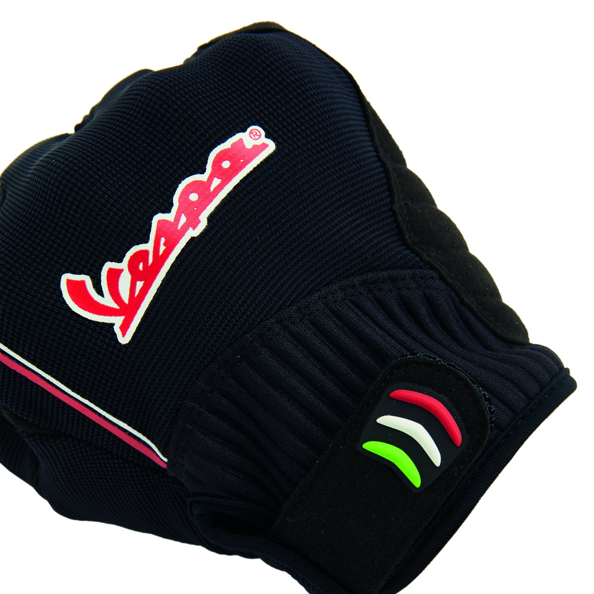 Vespa Gloves Modernist textile blue