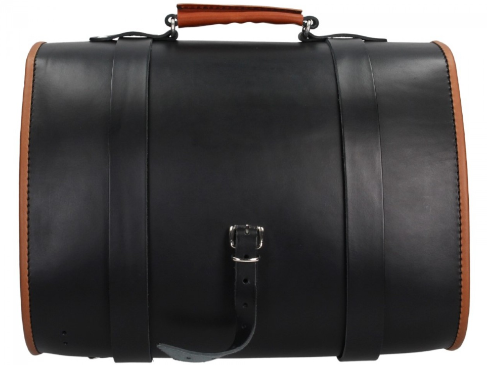 Original Vespa leather bag - Black