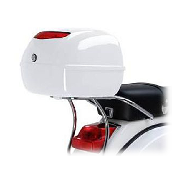 Original Chrome Rear Top Case Rack for Vespa PX