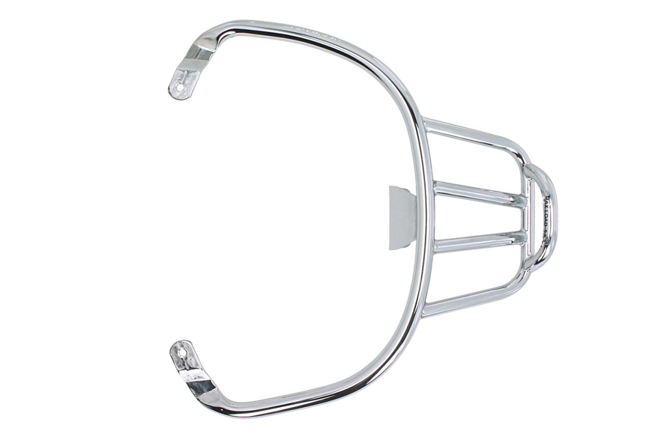Luggage carrier Sport chrome for Vespa Primavera / Sprint (Euro 5 / 5+)