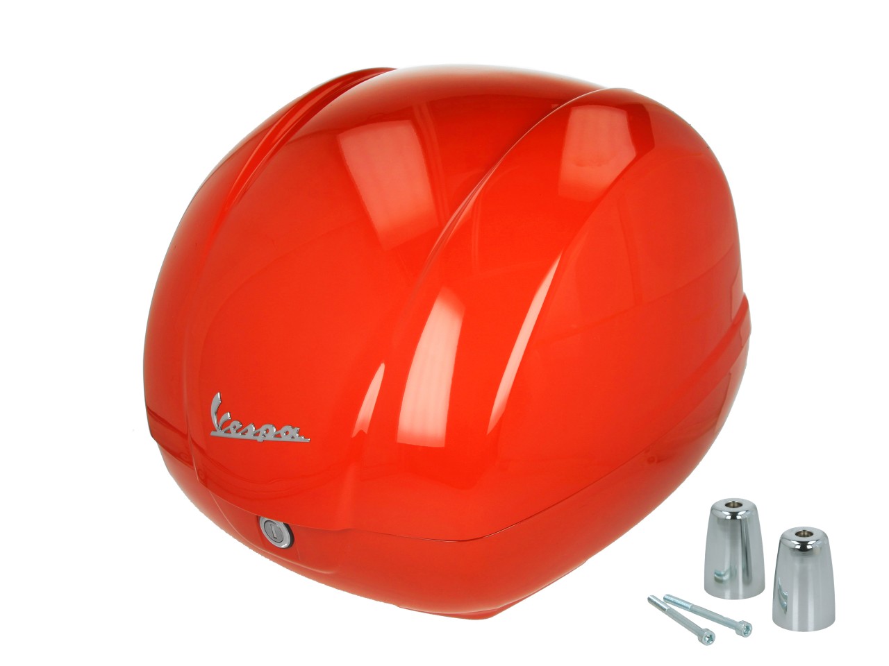 Genuine 36L Gloss Orange Top Case A11 for Vespa GTS 125/310 and GTV 310