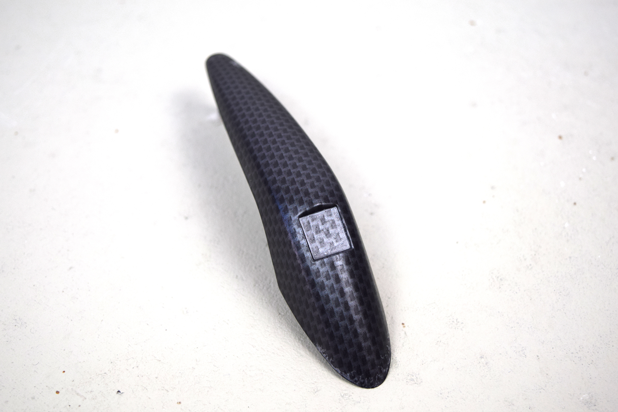 Original Vespa trim piece for fender , carbon