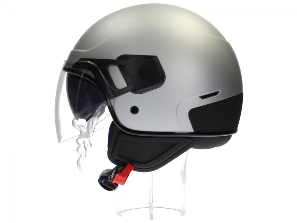 Piaggio PJ jet helmet gray, matte